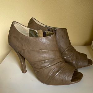 Charles by Charles David Peep-Toe Booties